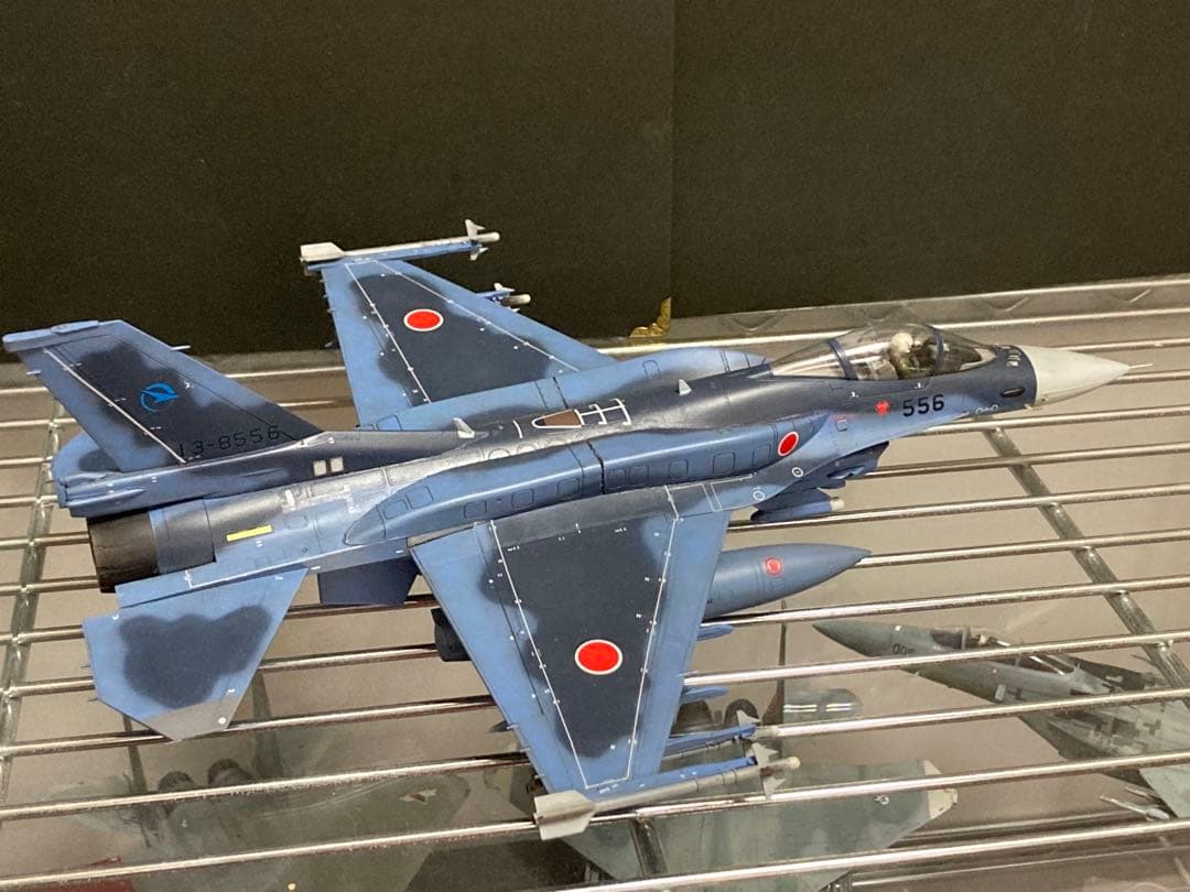 ハセガワ　1/48 航空自衛隊　F2A改 完成品　ジャンク