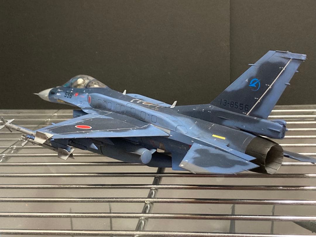 ハセガワ　1/48 航空自衛隊　F2A改 完成品　ジャンク
