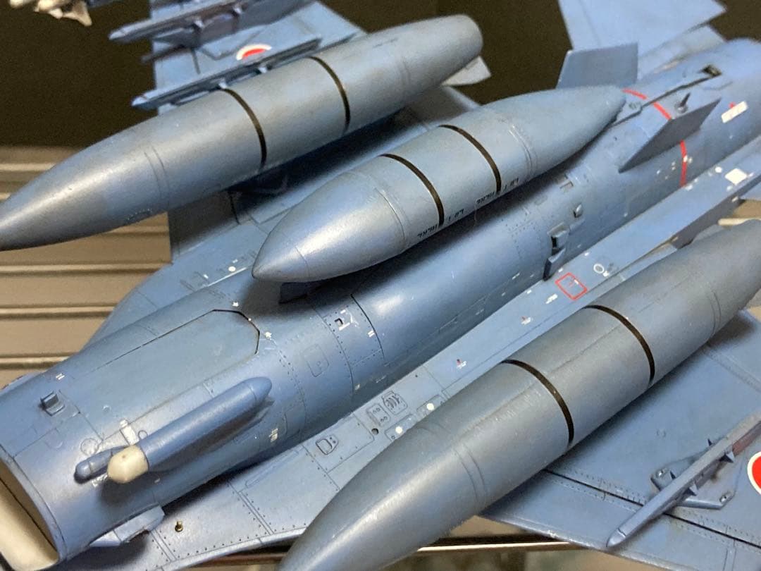ハセガワ　1/48 航空自衛隊　F2A改 完成品　ジャンク