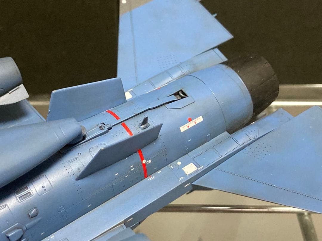 ハセガワ　1/48 航空自衛隊　F2A改 完成品　ジャンク