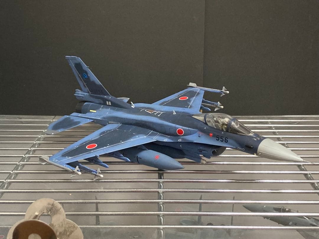 ハセガワ　1/48 航空自衛隊　F2A改 完成品　ジャンク