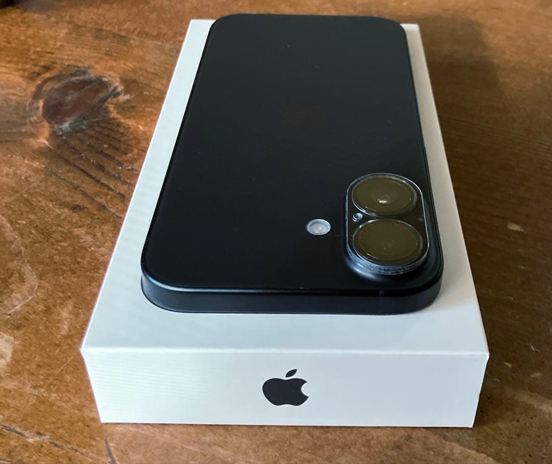 iPhone16 128gb ブラック Apple購入残債なし