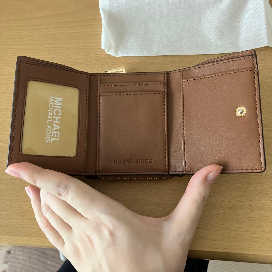 MICHAEL KORS　マイケルコース　三つ折り財布　ミニ　付属品付き