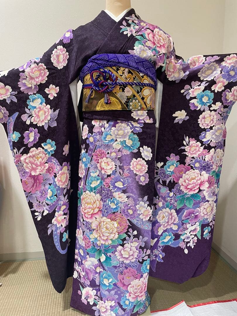 振袖、長襦袢の2点セット