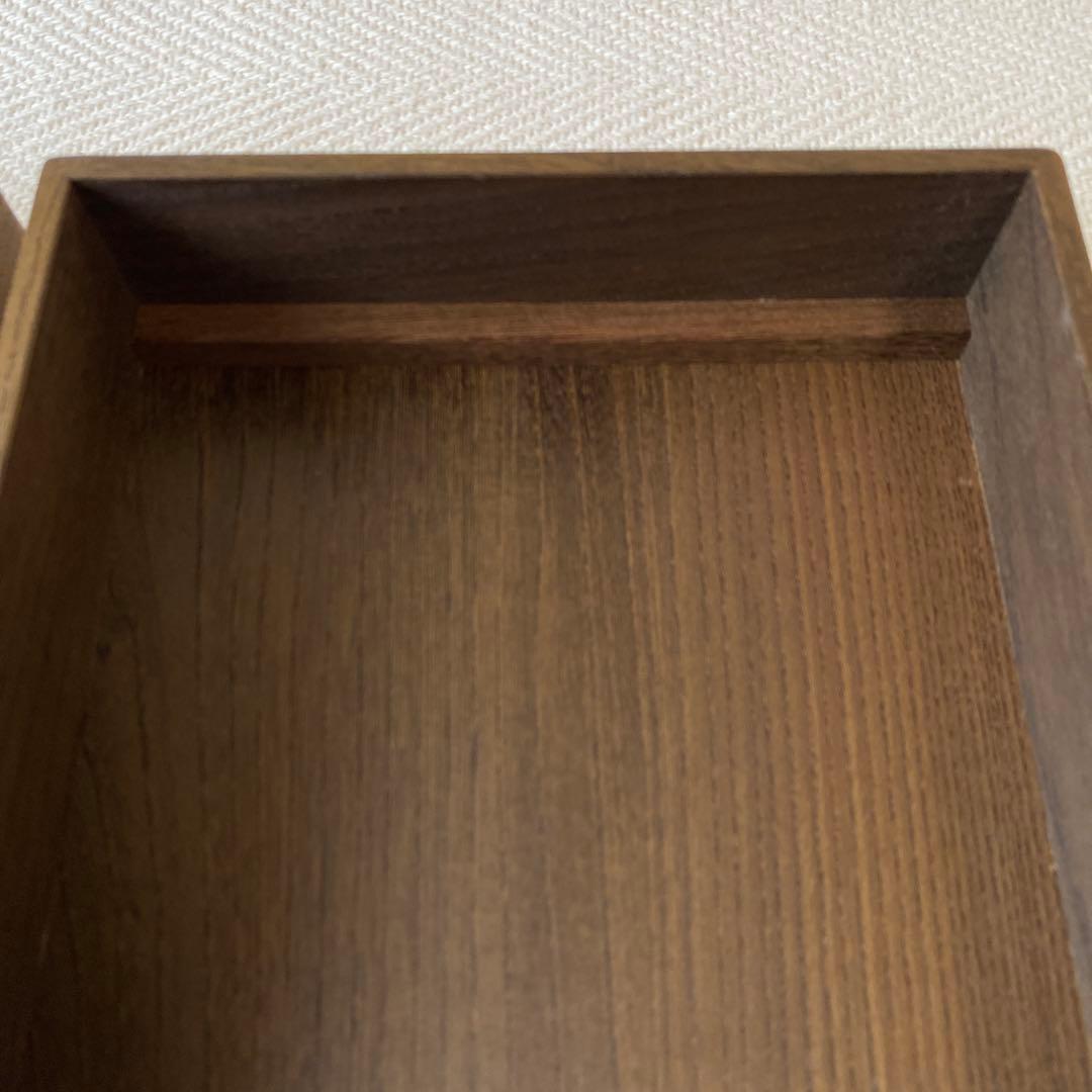 ①千年の神代銘木箱 発掘古代木 数珠 念珠箱 トンボ玉用宝箱 天然木の箱