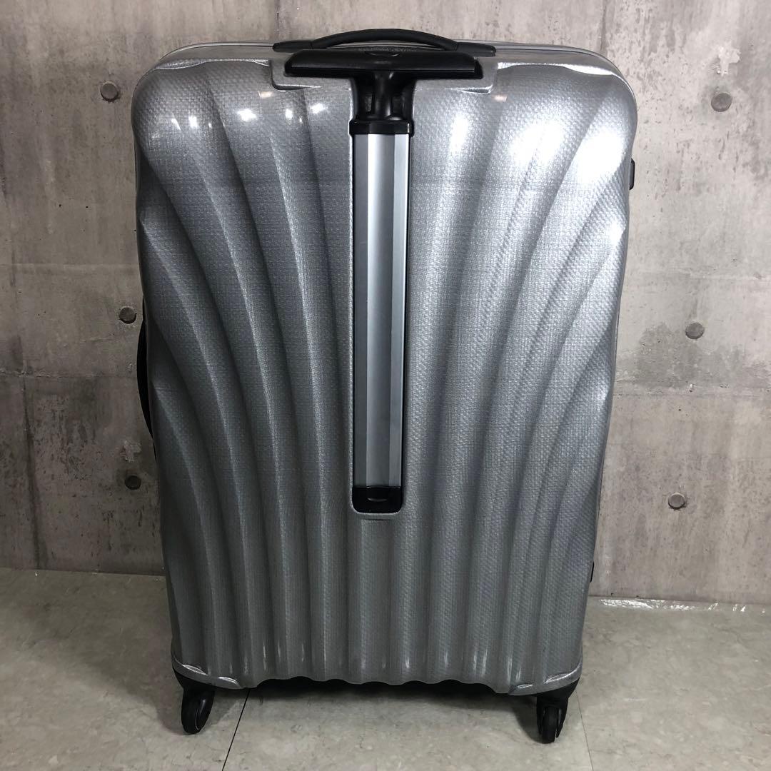 samsonite　スーツケース　グレー　大容量　軽量　4輪　TSAロック