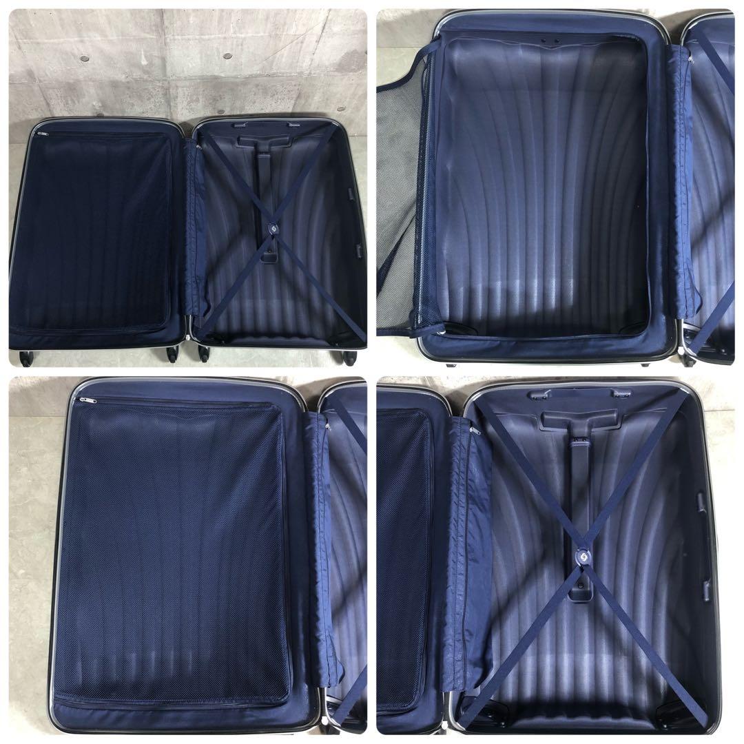 samsonite　スーツケース　グレー　大容量　軽量　4輪　TSAロック