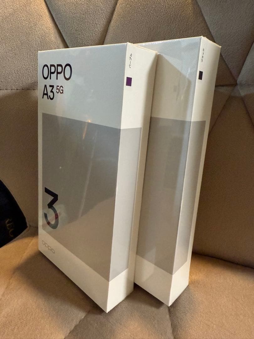 【未開封2色セット】OPPO A3 5G 新品未開封 4GB/128GB