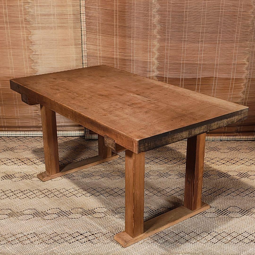 作業台　文机　座卓　昭和レトロ　古家具