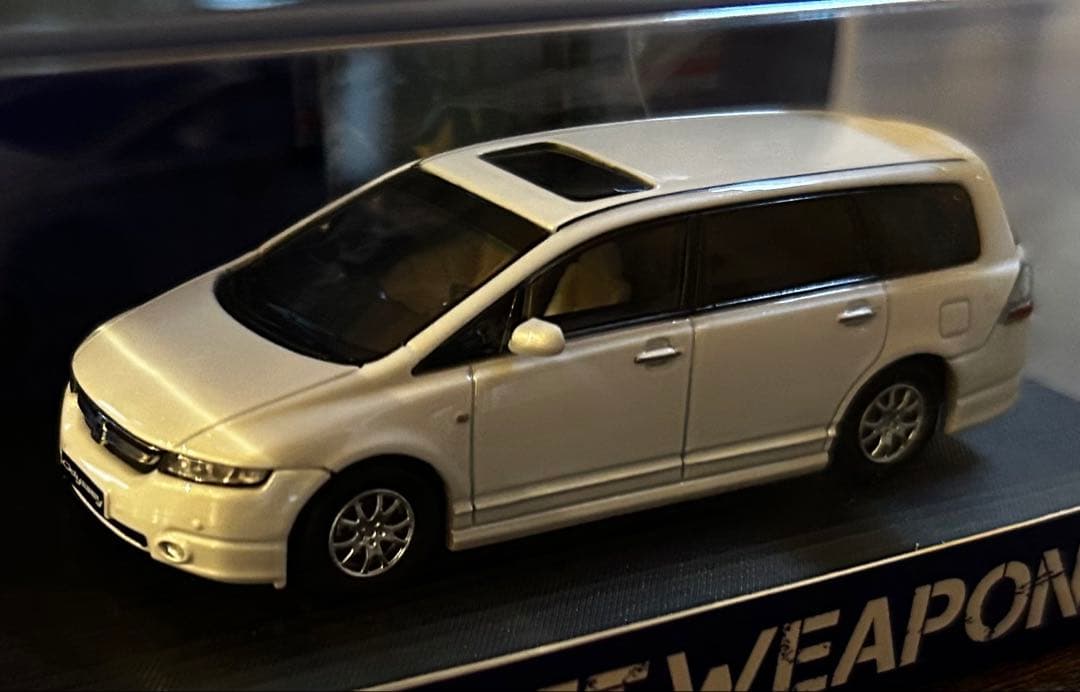 1/64 Street Weapon ホンダ オデッセイ ホワイト 白