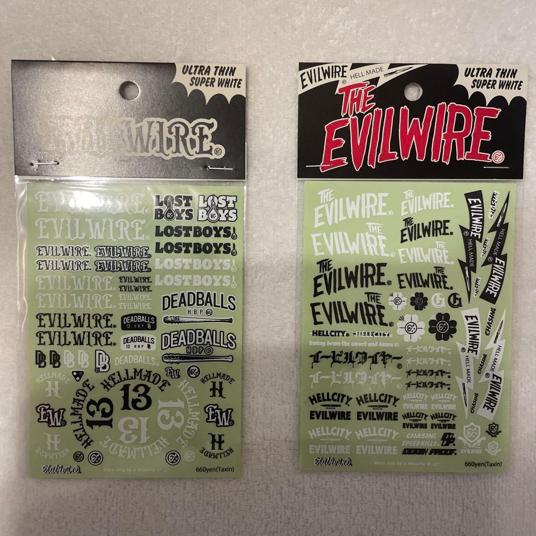 EVIL WIRE ステッカーセット ネックストラップ