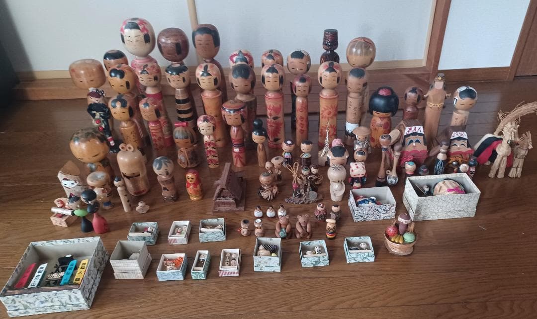d*4様 こけし類人形　９０個以上　コレクション