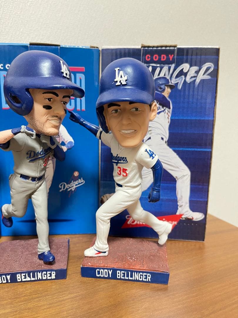 ロサンゼルスドジャース　コディ・ベリンジャー　ボブルヘッド5体セット　大谷翔平