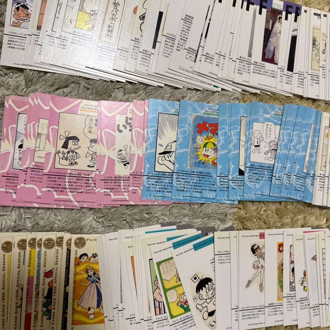 エポック　赤塚不二夫コレクションカード　フルコンプ１８０枚【5365