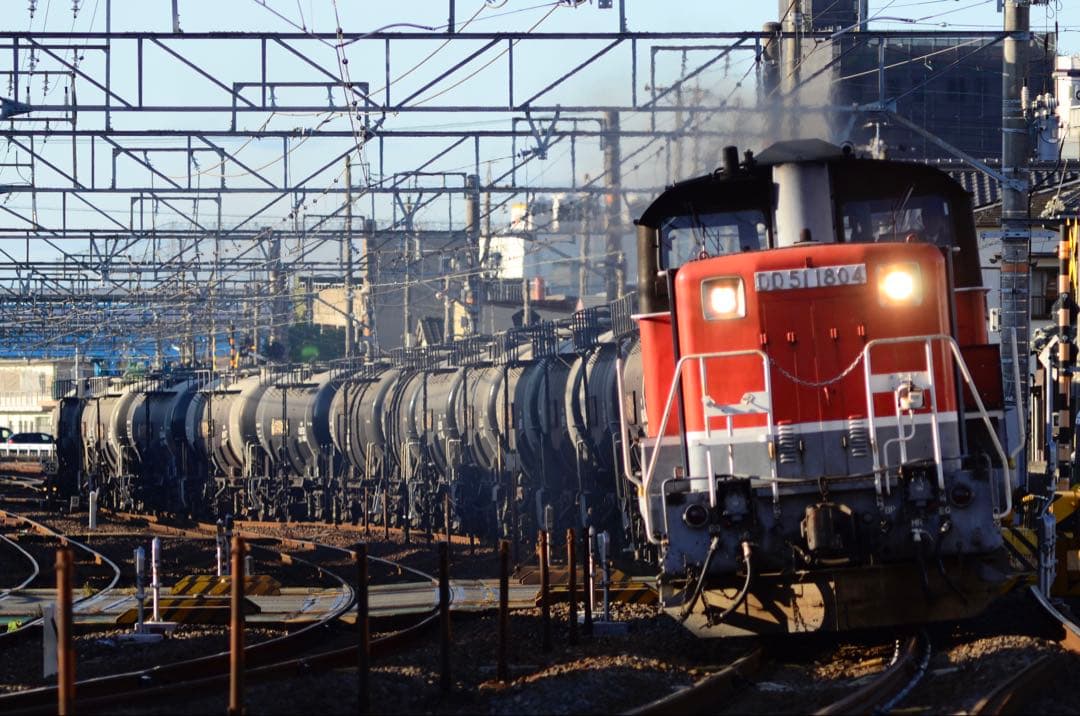 【はちみつレモン】JR貨物 銘板　DD51-1804号機