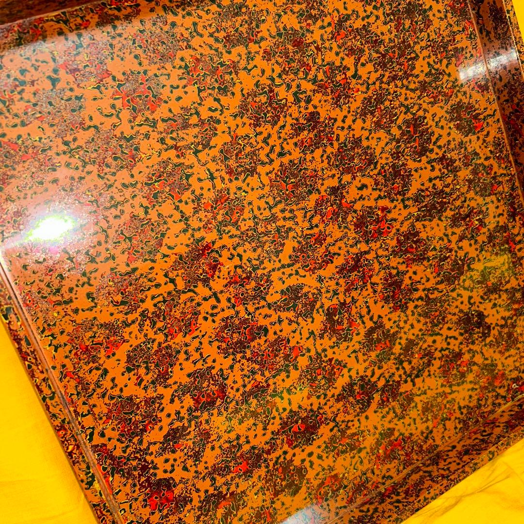 脚付　お盆✖︎五枚　　古美術