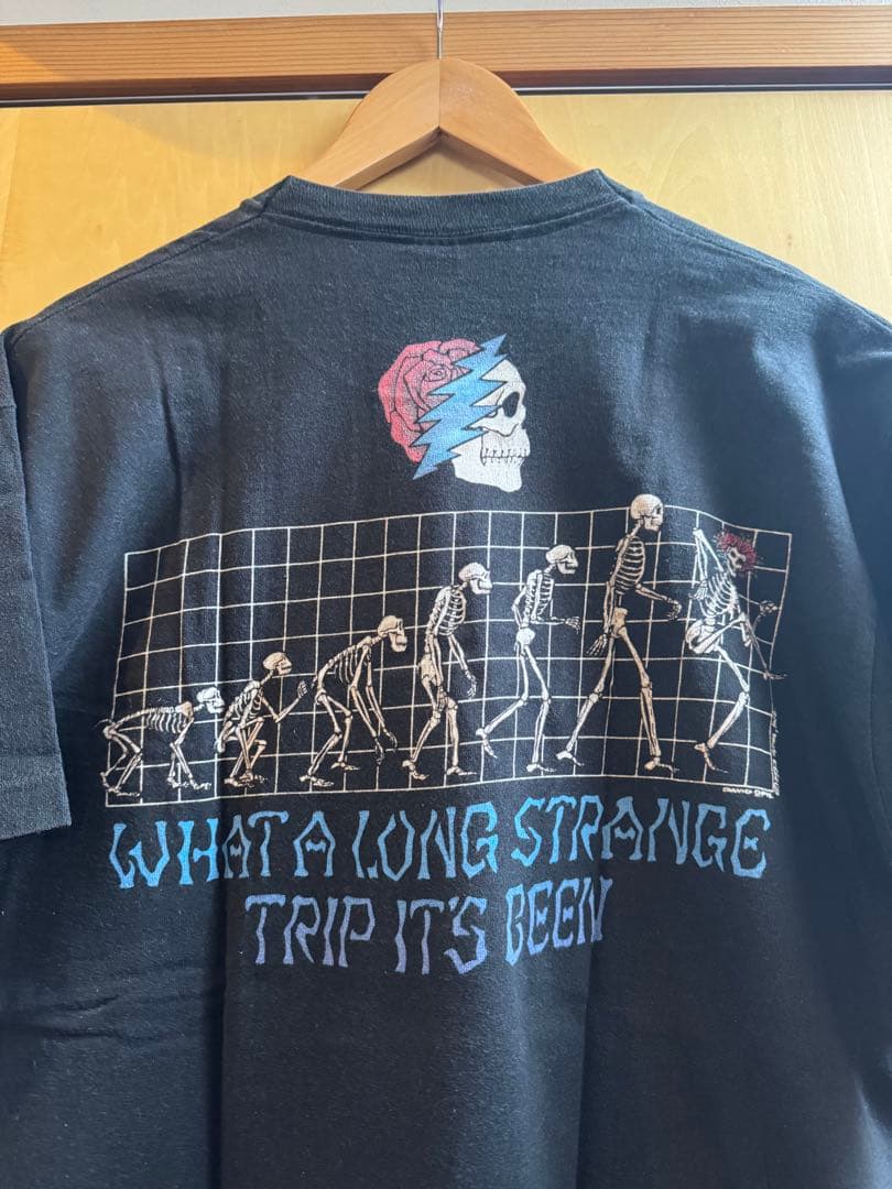 GRATEFUL DEAD スカル バンドT 　グレートフルデット