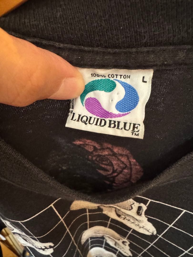 GRATEFUL DEAD スカル バンドT 　グレートフルデット
