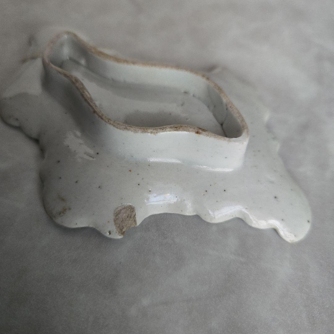 古伊万里　白磁　豆皿　小皿　江戸時代　古九谷　アンティーク　骨董　三階松