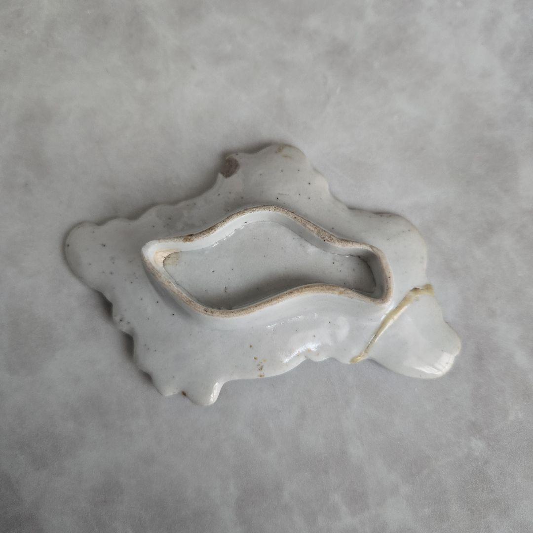 古伊万里　白磁　豆皿　小皿　江戸時代　古九谷　アンティーク　骨董　三階松