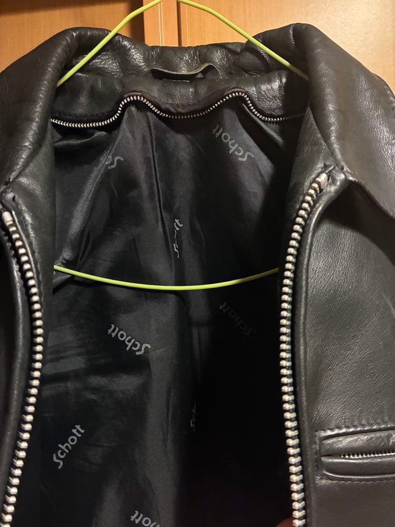 シングルレザージャケット　ショット