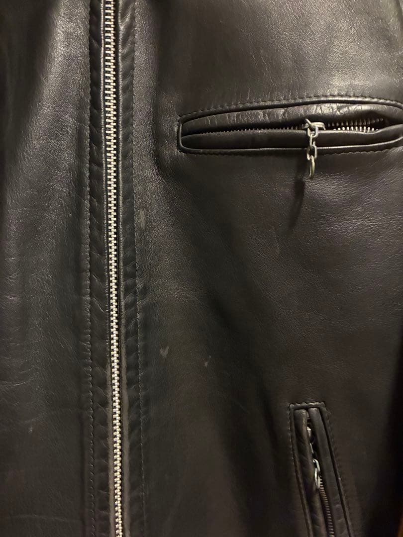 シングルレザージャケット　ショット