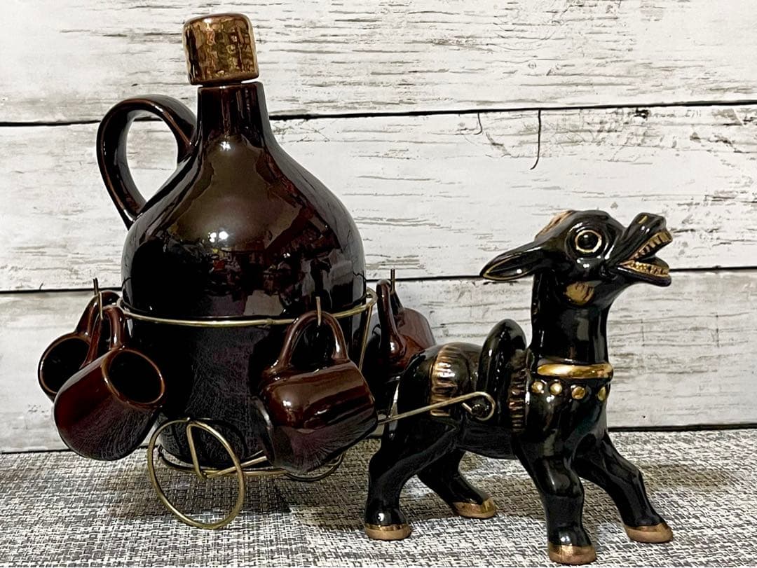 WILDCAT JUICE ビンテージ　デカンタボトル　置物　1950〜1960