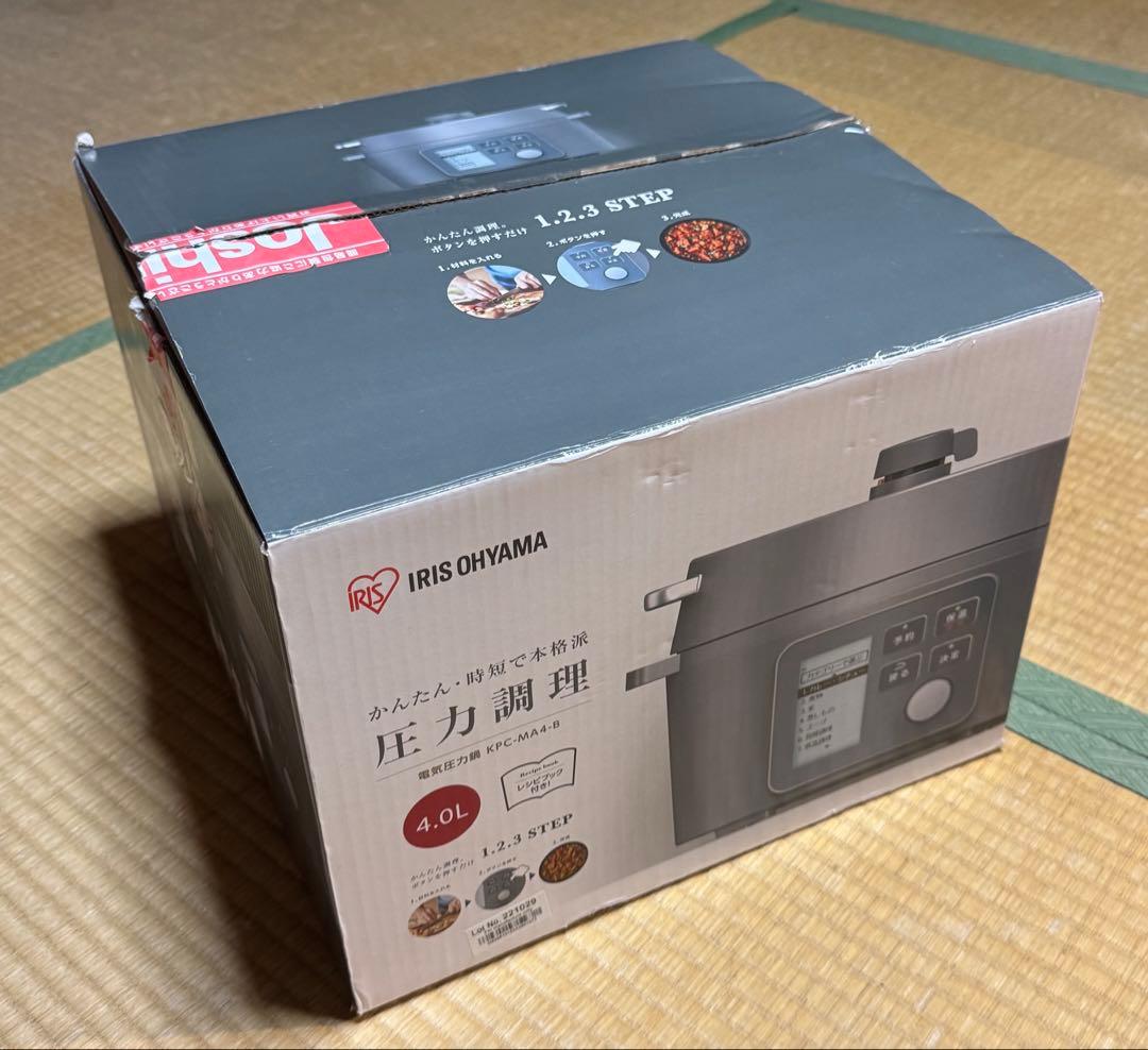 IRIS OHYAMA 圧力調理器 4.0L