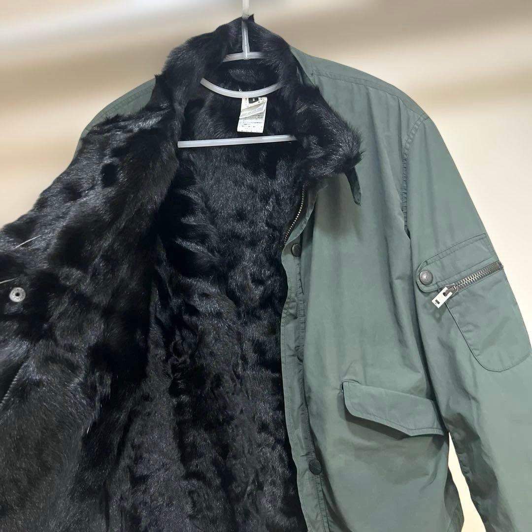 ジャンニガリアノーネ　ミンク付コート