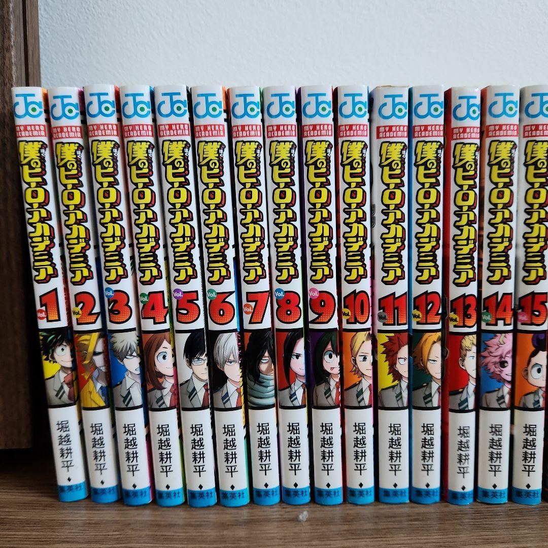 僕のヒーローアカデミア 全巻セット(39～42巻は新品状態！)