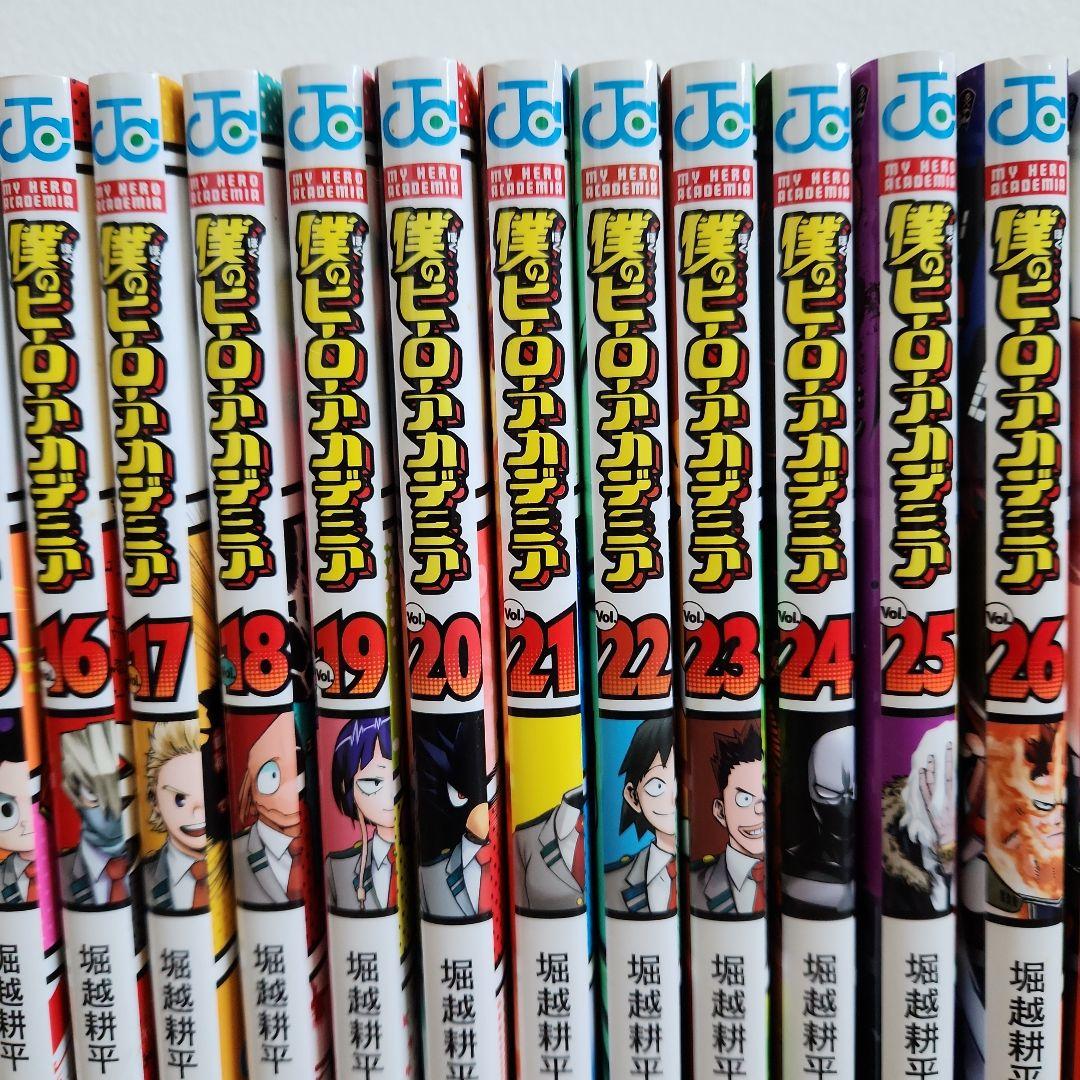 僕のヒーローアカデミア 全巻セット(39～42巻は新品状態！)
