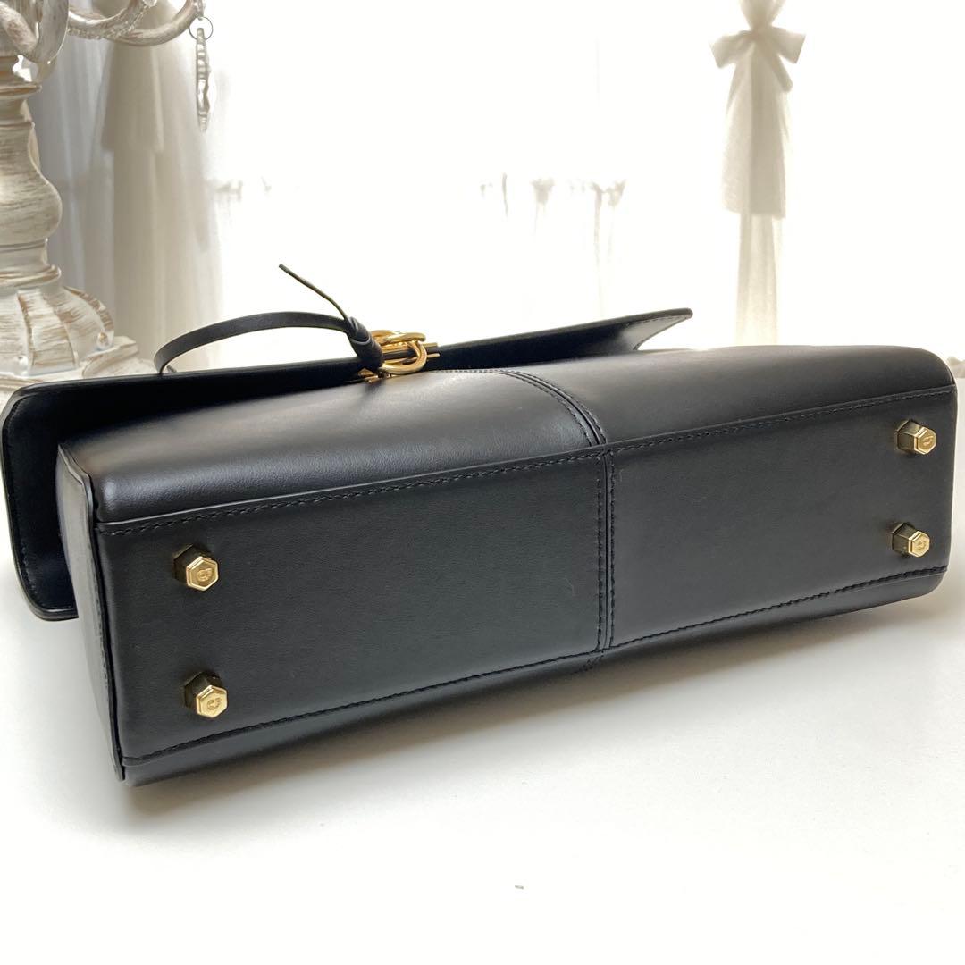 と*る様 ❤️良品❤️CAFUNE STANCE BAG ブラック 2way シ