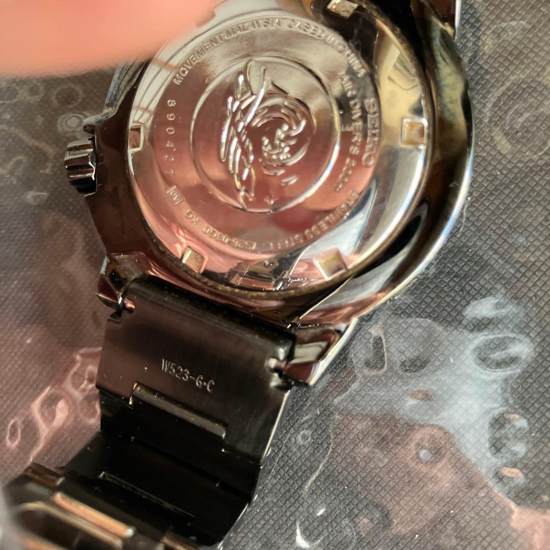 SEIKO ナイトモンスター 7S26-03G0ブラウンレッド