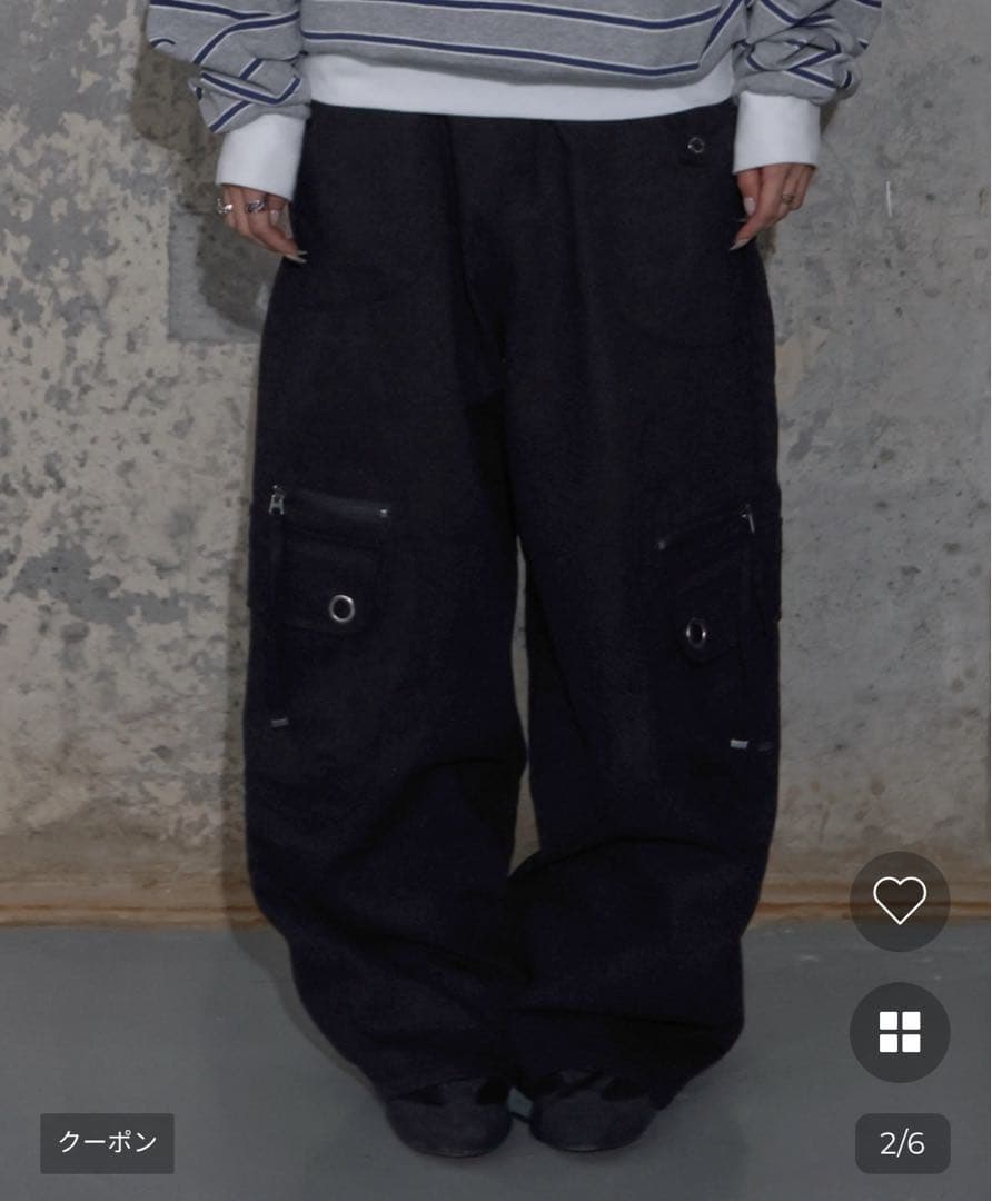 パンツ Fancyclub CROSS POCKET CARGO PANTS