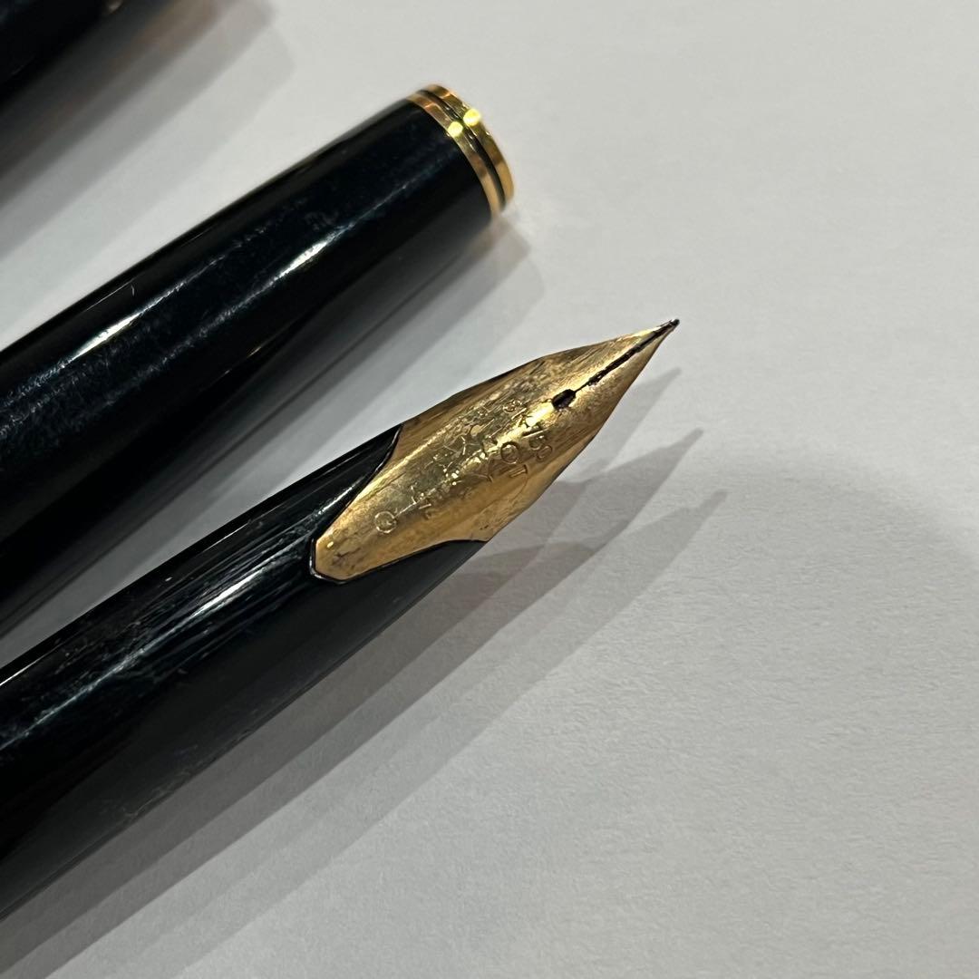 モンブラン+パイロット万年筆 2本セット ペン先k18 MONTBLANC