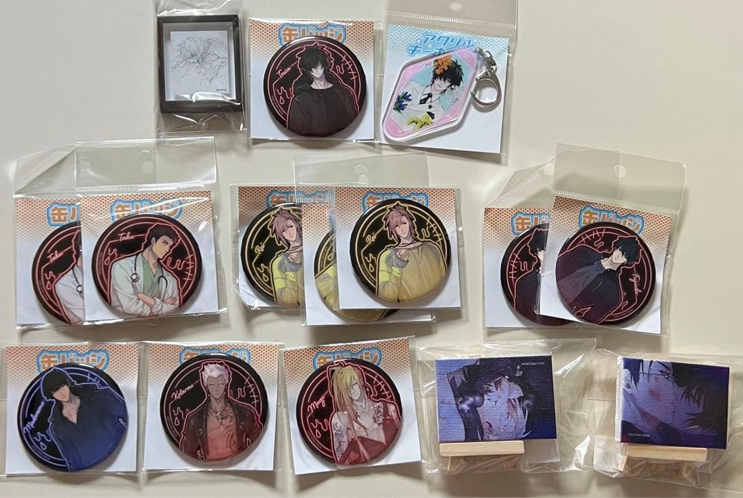 スロウ・ダメージ スロダメ 生原画展 額縁マグネット トワ 他 19点セット