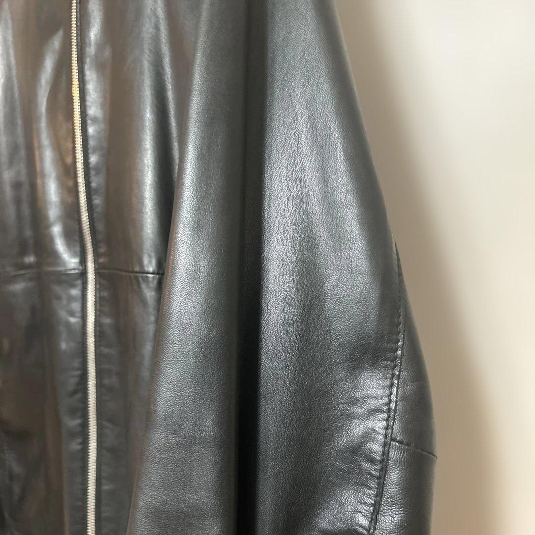 エディフィス　レザージャケット　革ジャン　ラムレザー