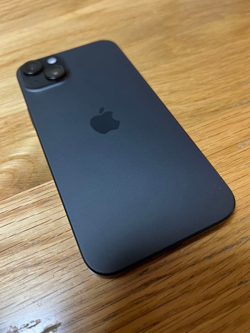 【美品】 iPhone 15Plus 128GB ブラック