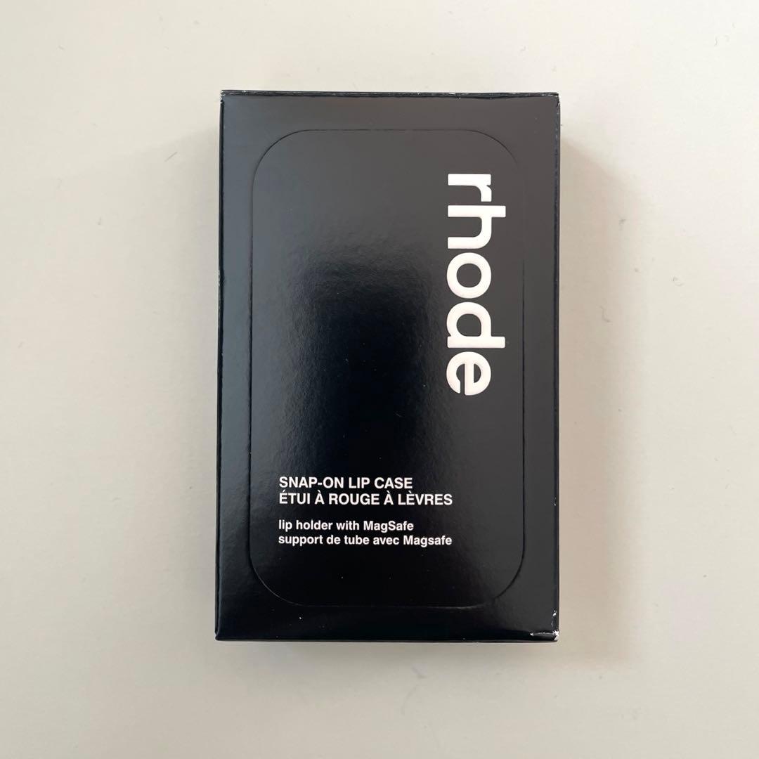rhode＊snap-on lip case black Magsafe 黒