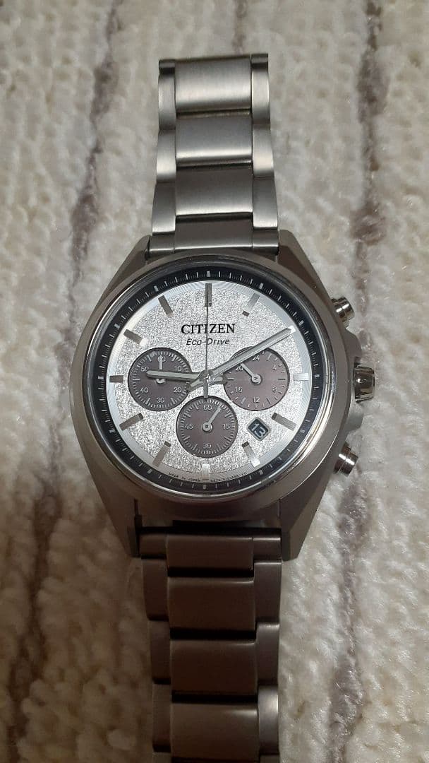 シチズン アテッサ エコドライブ(Eco-Drive)クロノグラフ　16cm
