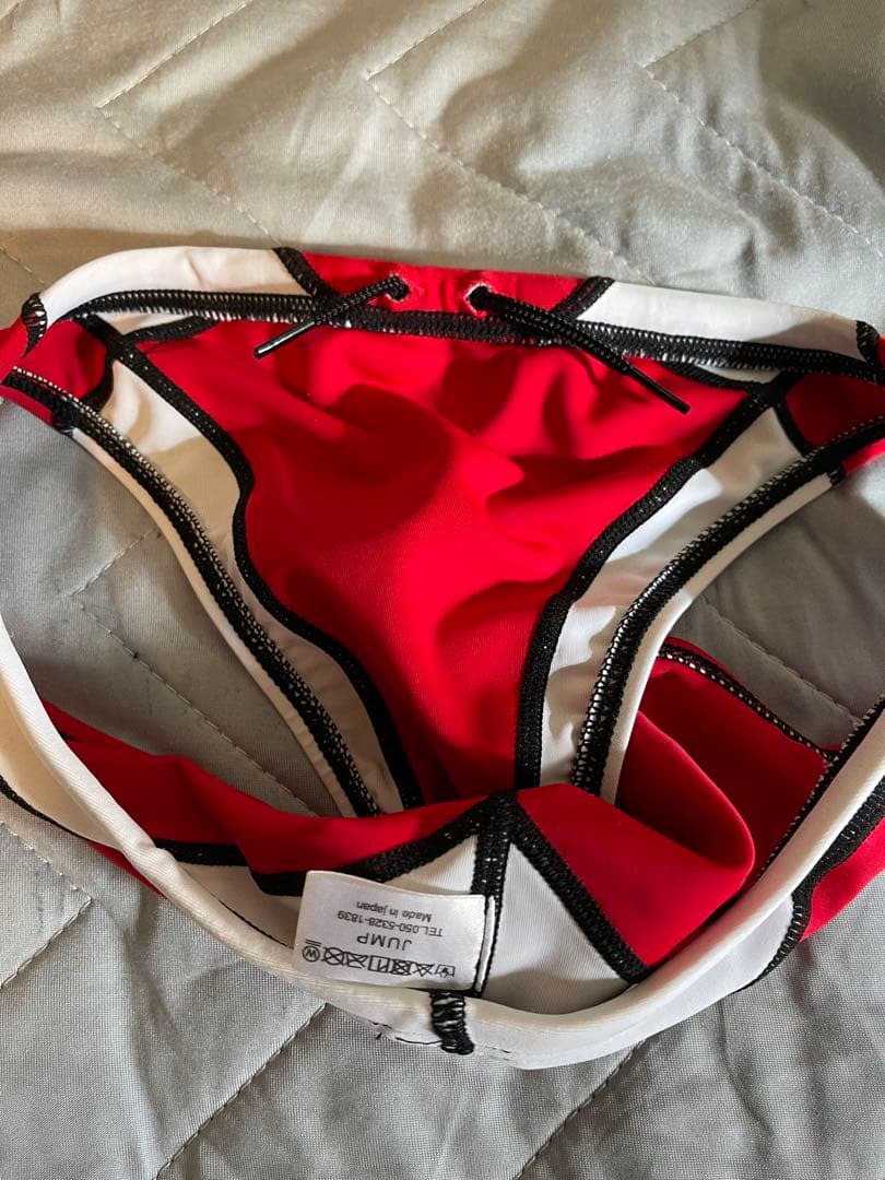 Jump 競泳用水着 レッド/ホワイト