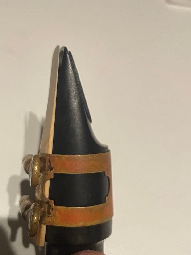 ヴィンテージ　アルトサックス用リガチャー　Martin・Connタイプ