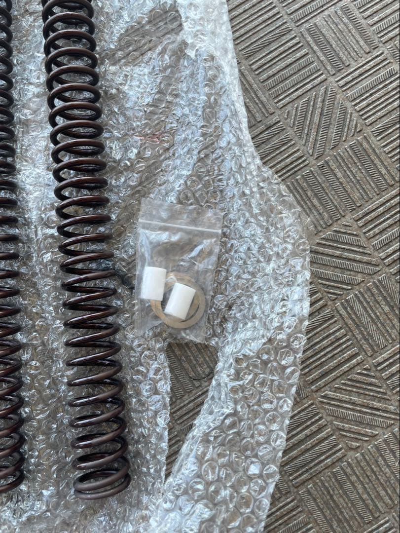 dトラッカー250 klx250 フロントフォークスプリング　オイルはおまけ