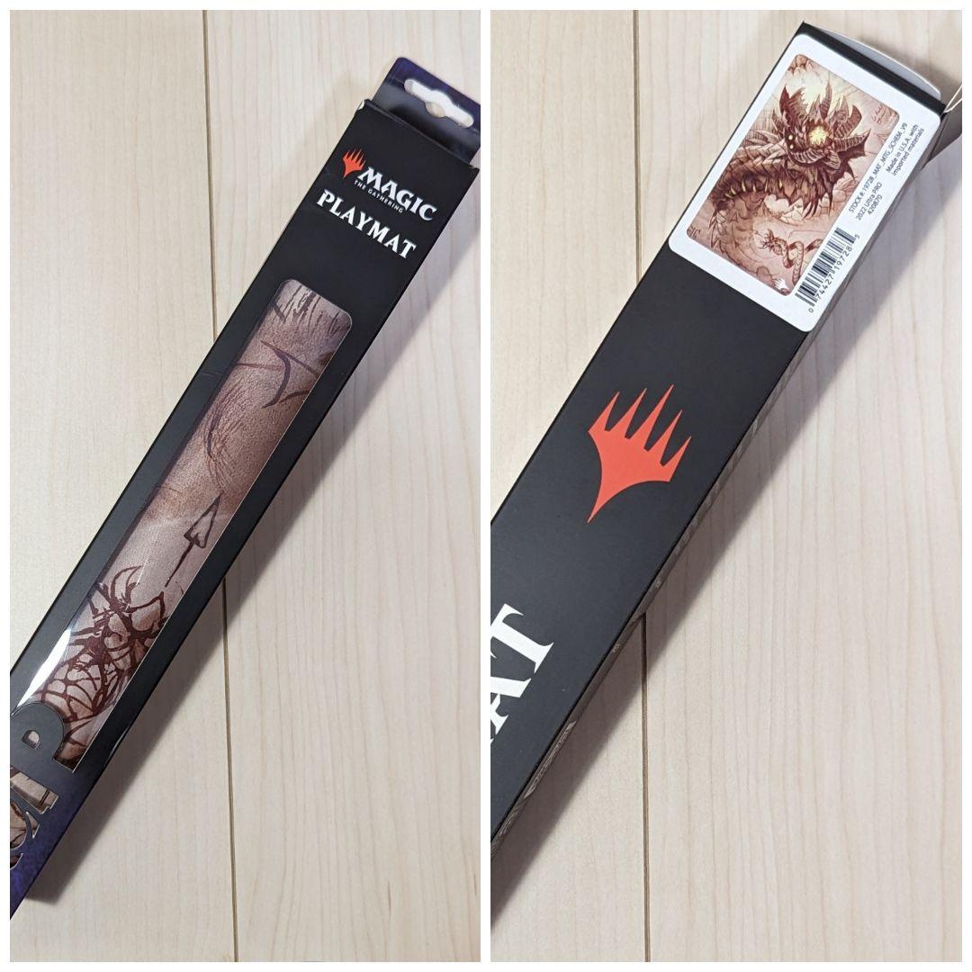 【未使用】MTG　ワームとぐろエンジン　設計図版　プレイマット