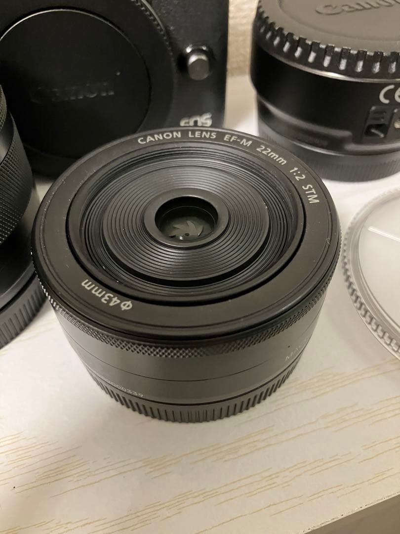 Canon EOS M5セット（レンズ2本/付属品/マウントアダプター）
