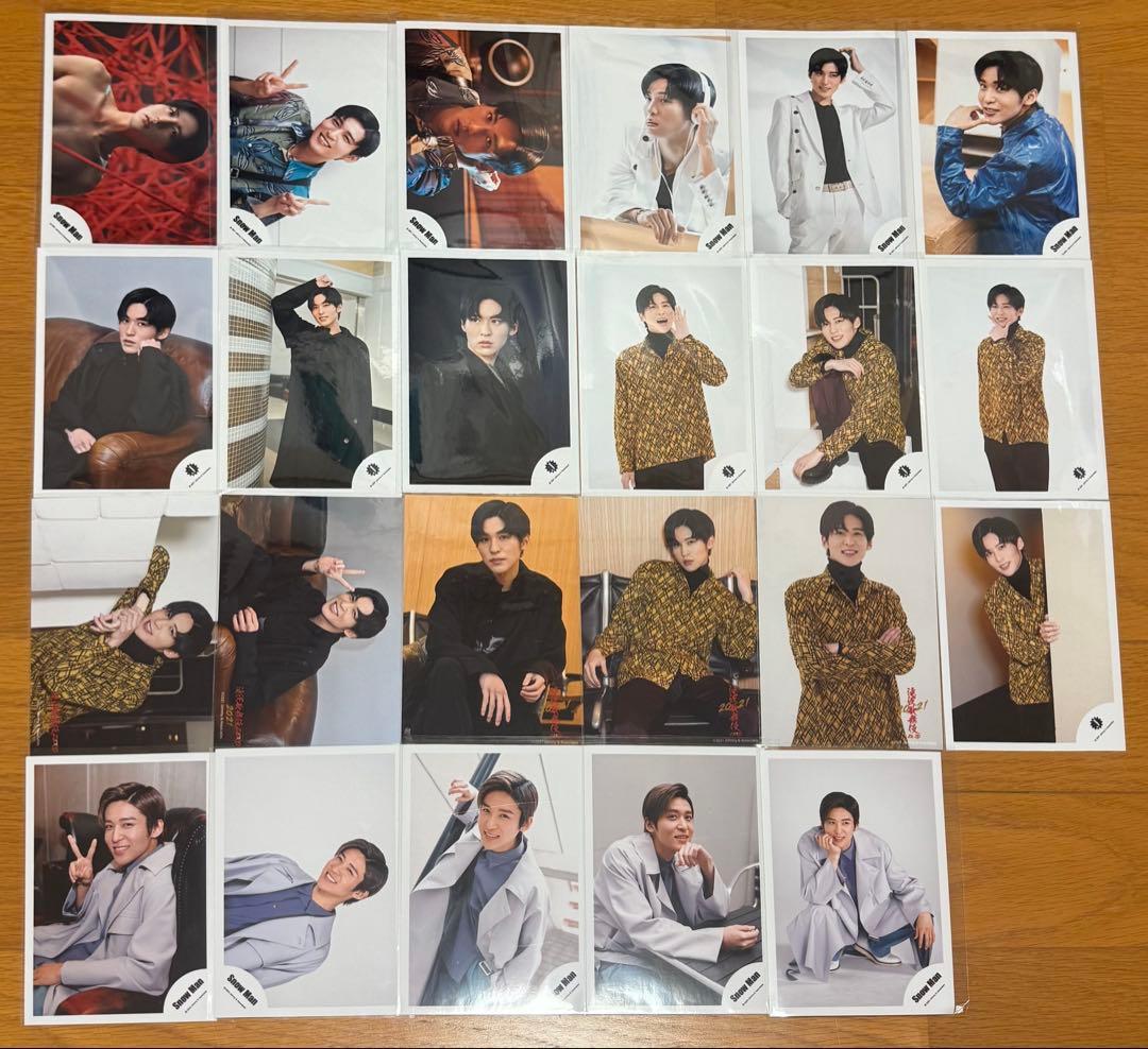 Man 目黒蓮 公式写真 フォトセ セットまとめ売り