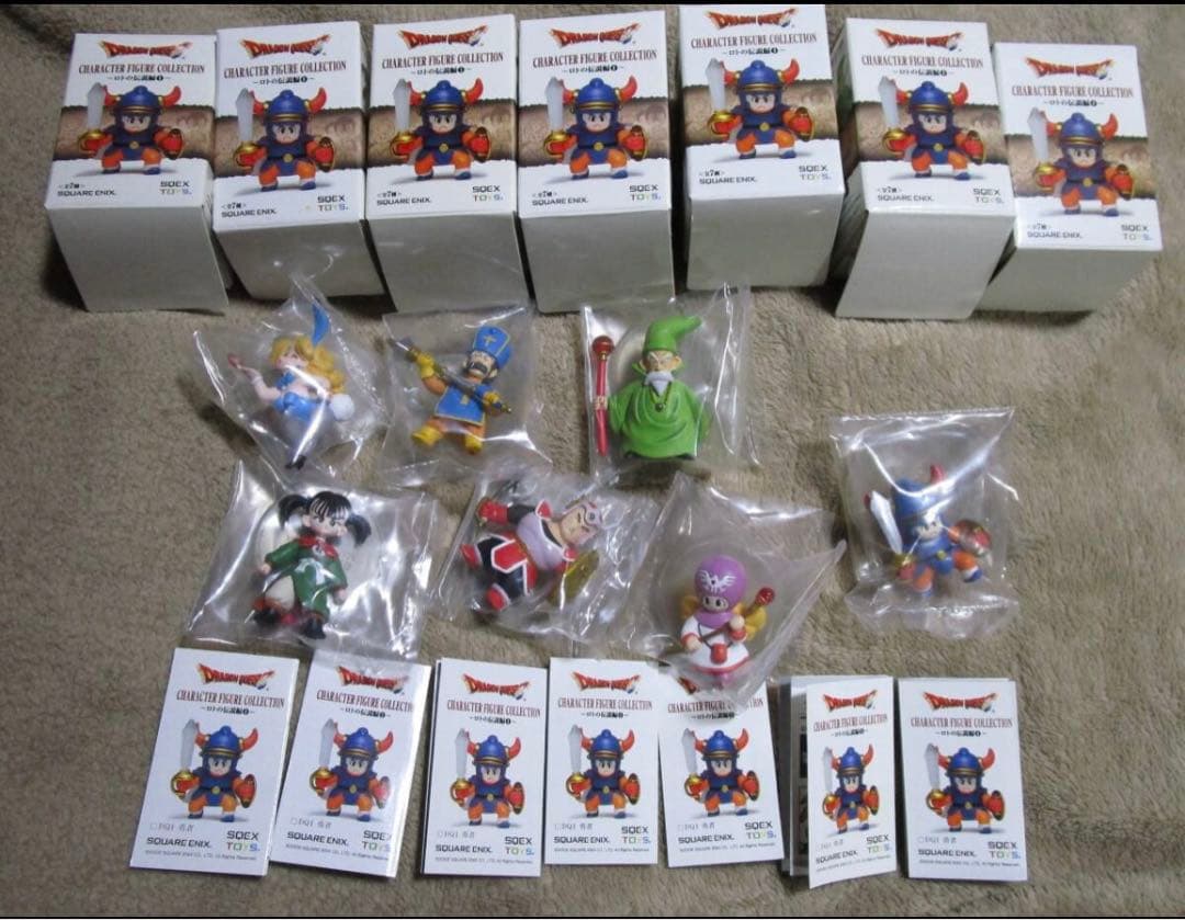 ドラゴンクエスト キャラクターフィギュアコレクション ロトの伝説編1 全７種