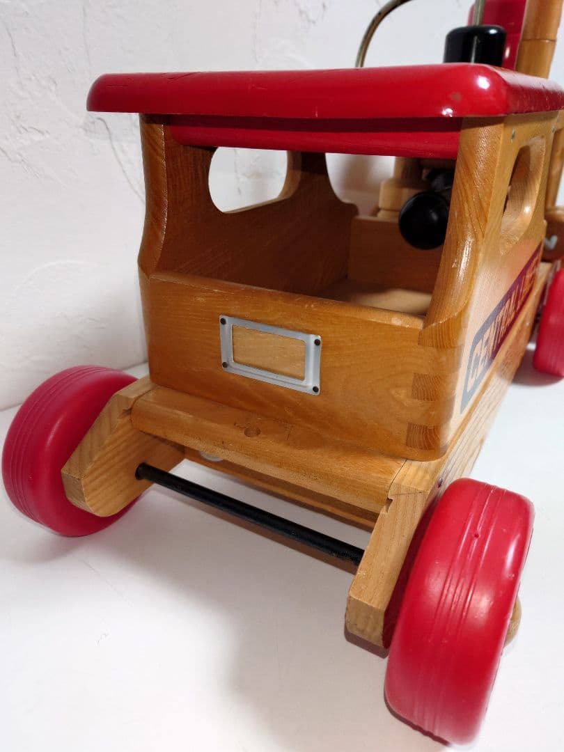 木製機関車 汽車 列車 NICHIGAN′S TOY CENTRAL LINES