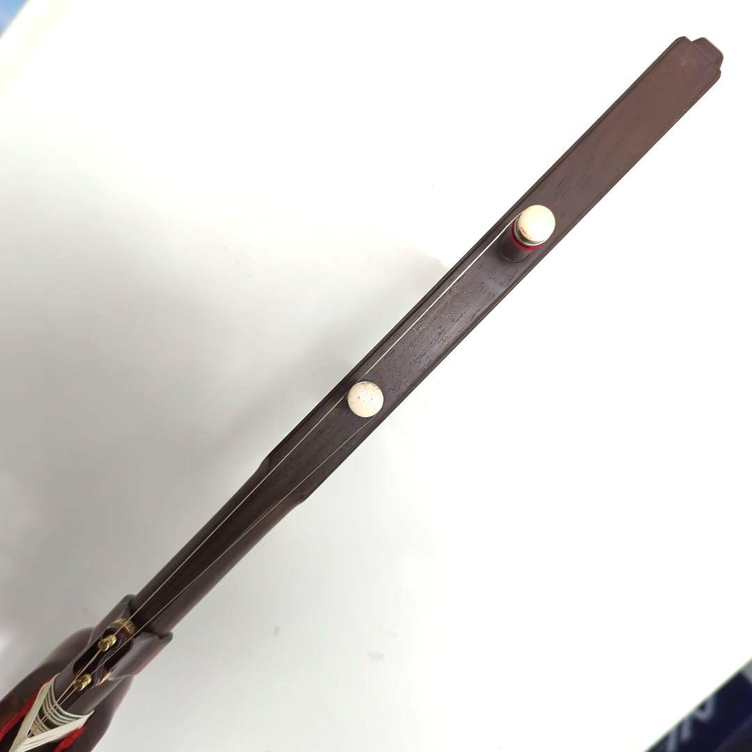 胡涵柔製作 未使用 最上級明清老紅木 回紋頭二胡7