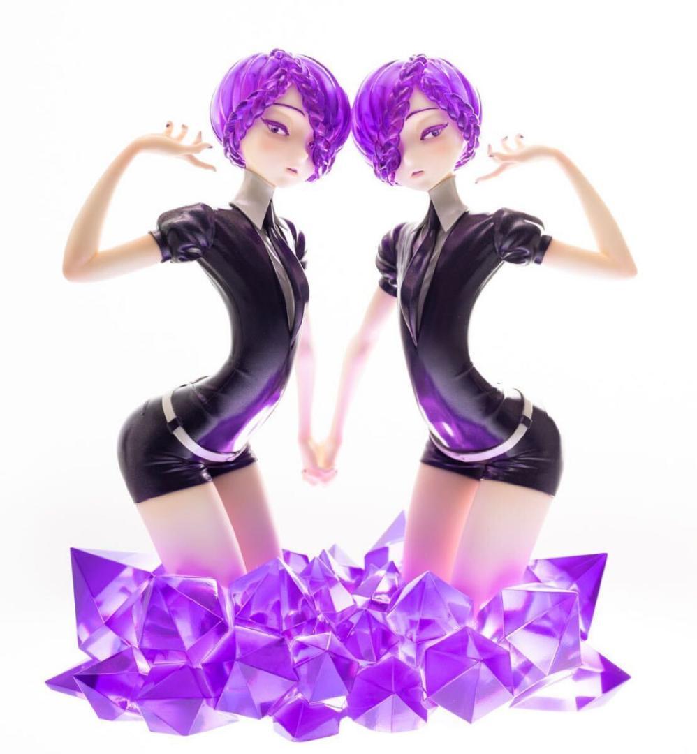 R.GLATT-CC アメシスト クラスタ 宝石の国 ガレージキット